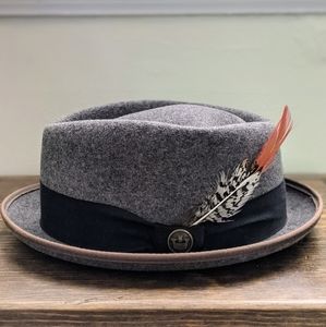 Short brim fedora